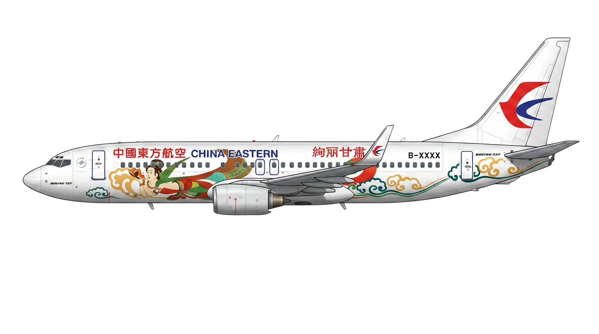 China Eastern Airlines Boeing 737 NG livery