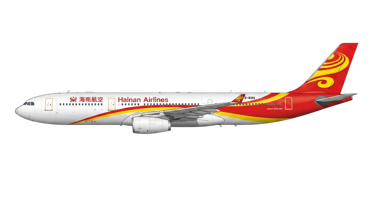 Hainan Airlines Airbus A330/A340 livery