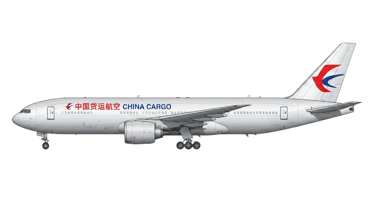 China Cargo Airlines Boeing 777 livery