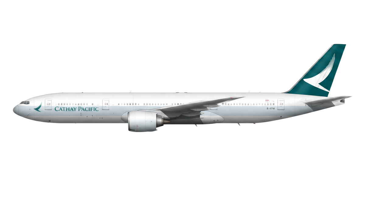 Cathay Pacific Boeing 777 livery