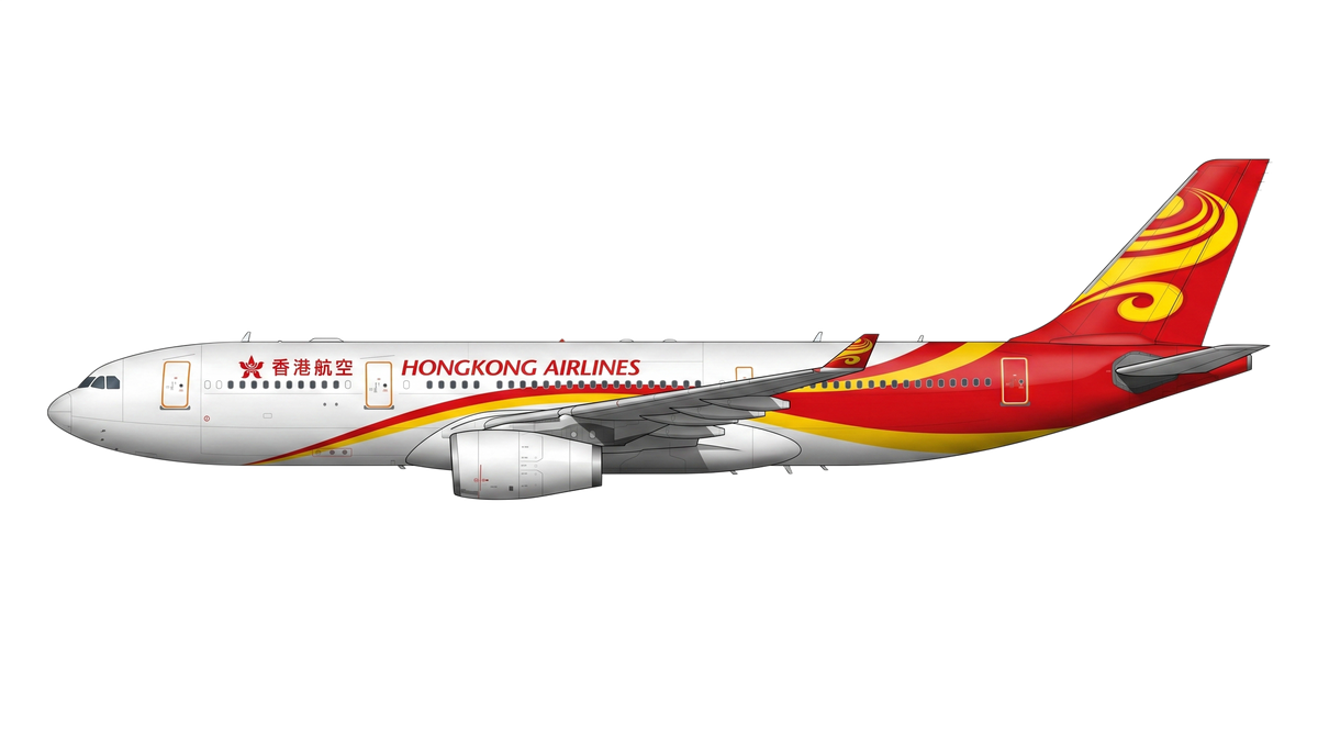 Hong Kong Airlines Airbus A330/A340 livery