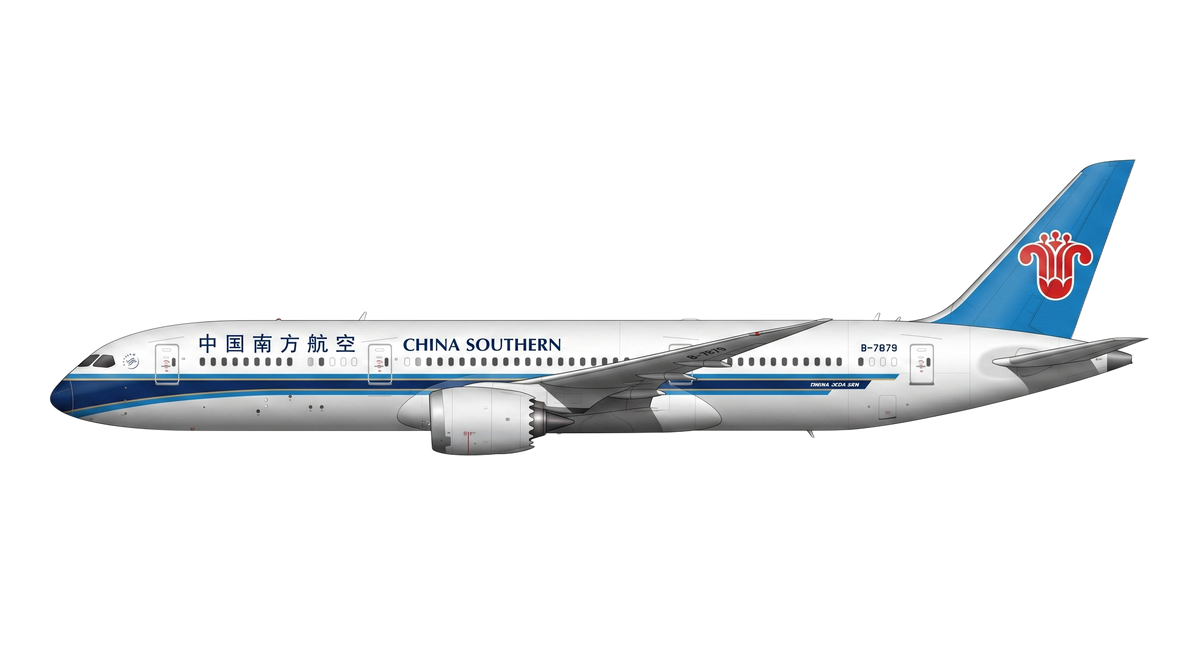 China Southern Airlines Boeing 787 livery