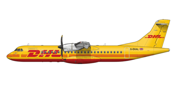 DHL Air ATR 42/72 livery