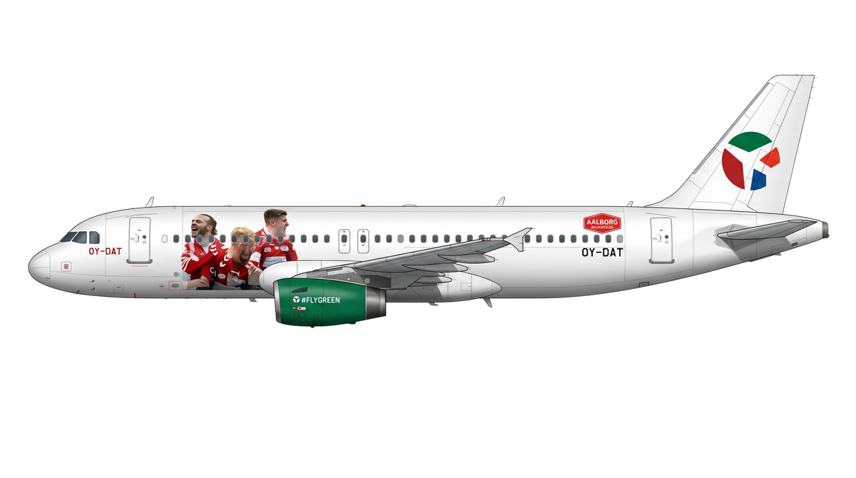 Danish Air Transport Airbus A318/A319/A32 livery