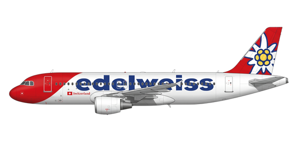 Edelweiss Air Airbus A318/A319/A32 livery