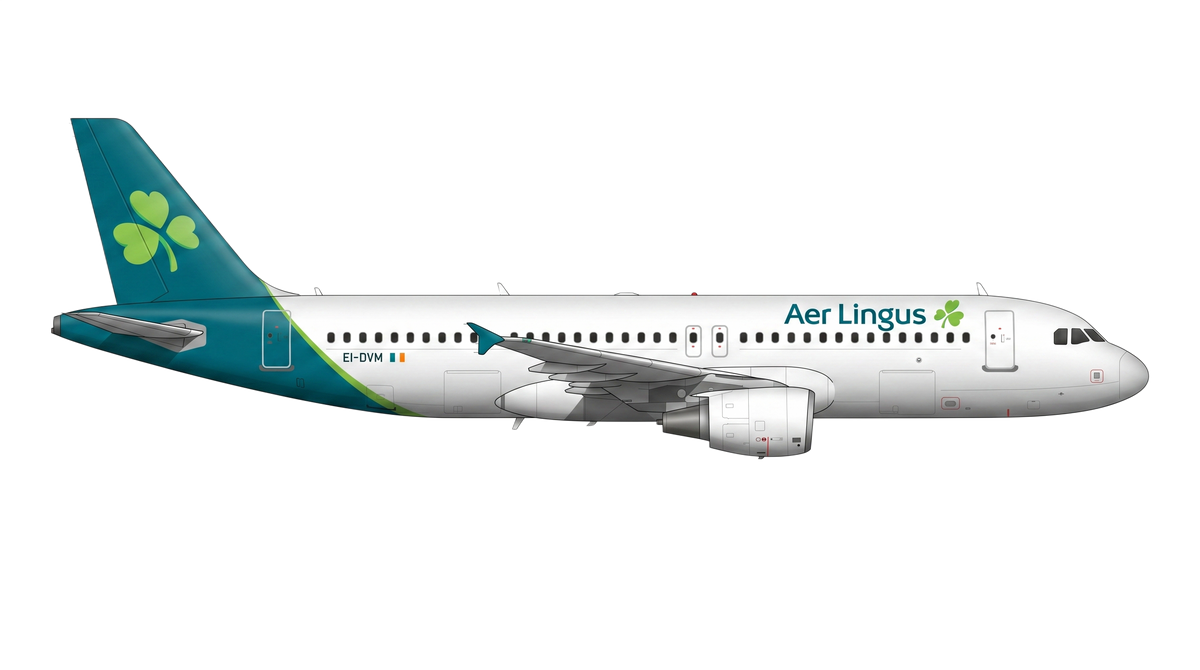 Aer Lingus Airbus A318/A319/A32 livery