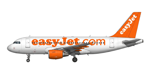 Easyjet Switzerland S.A Airbus A318/A319/A32 livery