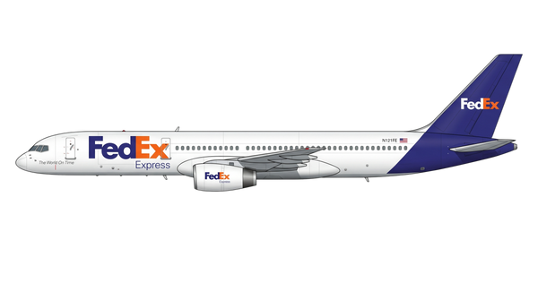 Federal Express Boeing 757 livery