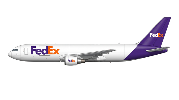Federal Express Boeing 767 livery