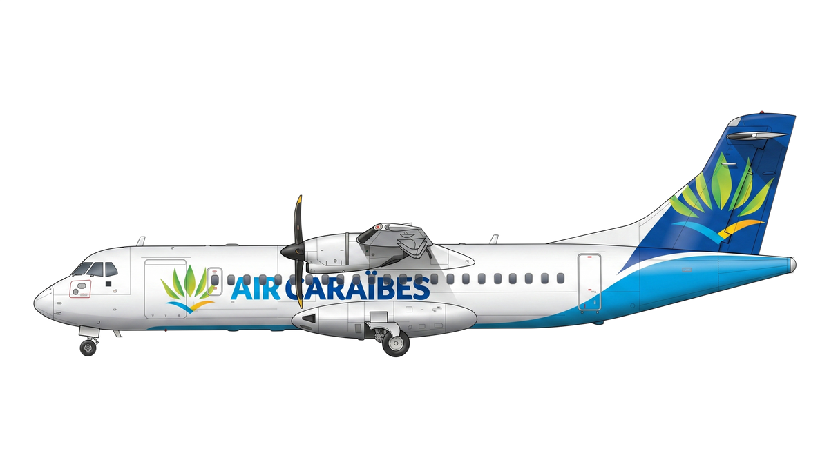 Air Caraibes ATR 42/72 livery