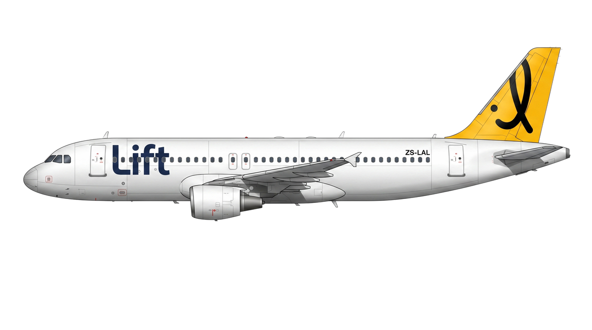 LIFT Airbus A318/A319/A32 livery