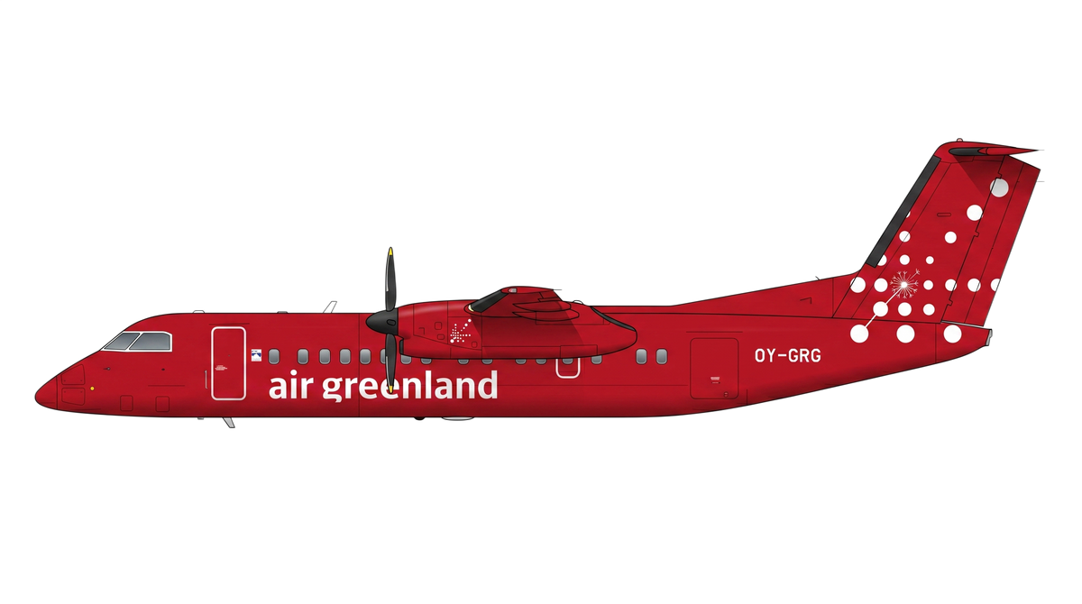 Air Greenland A/S Bombardier DHC-8-100 livery
