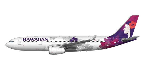 Hawaiian Airlines Airbus A330/A340 livery
