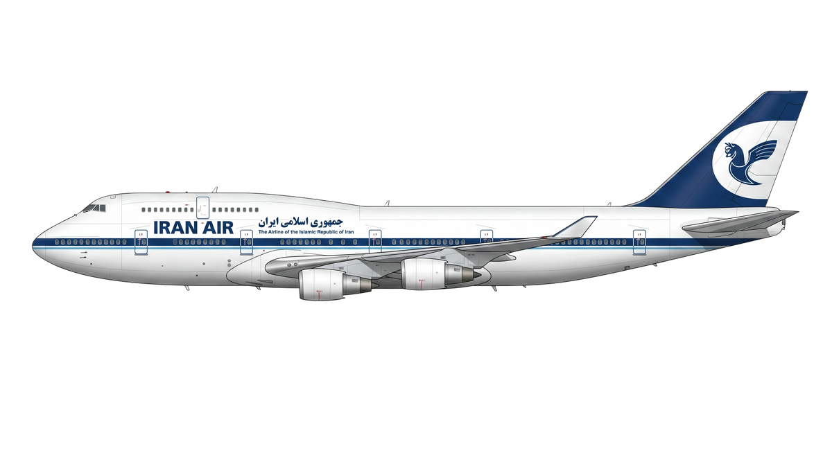 Iran Air Boeing 747 livery