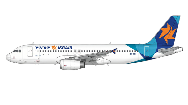 Israir Airbus A318/A319/A32 livery