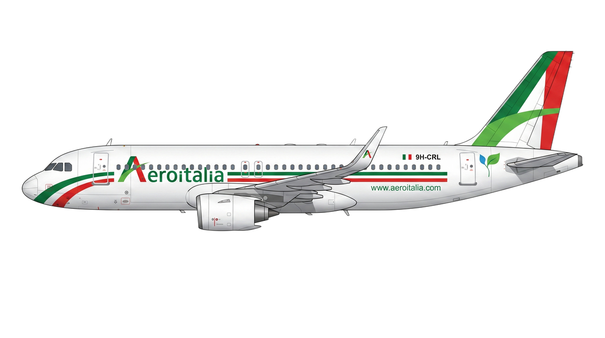 ITA Airways Airbus A318/A319/A32 livery