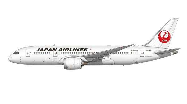 Japan Airlines Boeing 787 livery