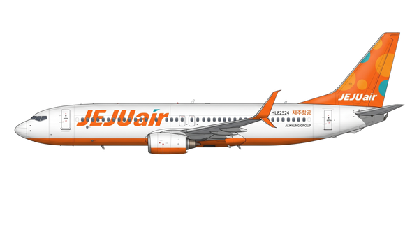 Jeju Air Boeing 737 NG livery