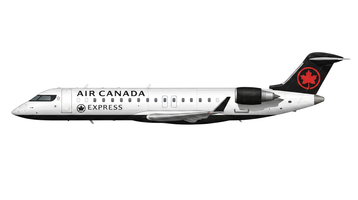 Jazz Aviation LP Bombardier CRJ-900 livery