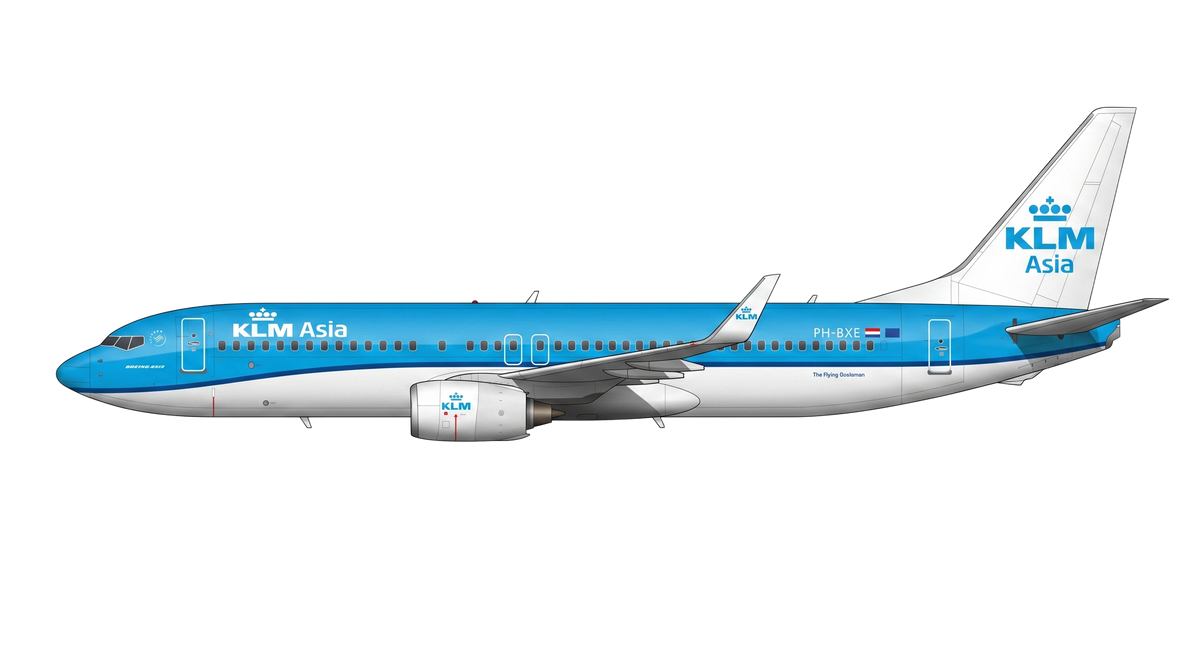 KLM Boeing 737 NG livery