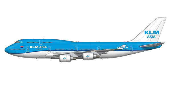 KLM Boeing 747 livery