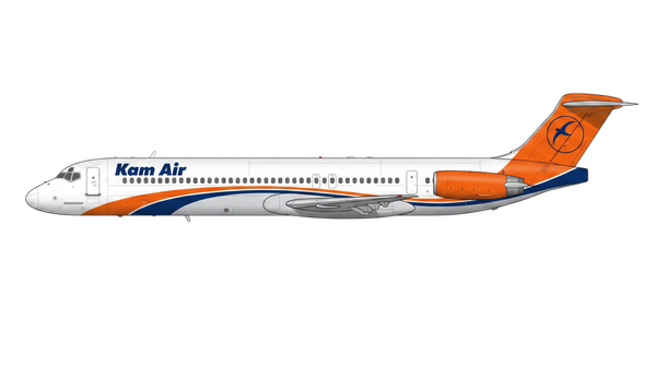 Kam Air McDonnell Douglas DC livery