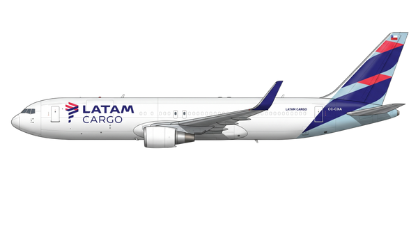 Lan Cargo Boeing 767 livery