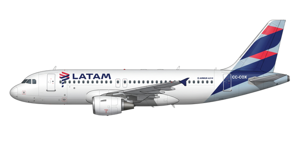 LanEcuador Airbus A318/A319/A32 livery