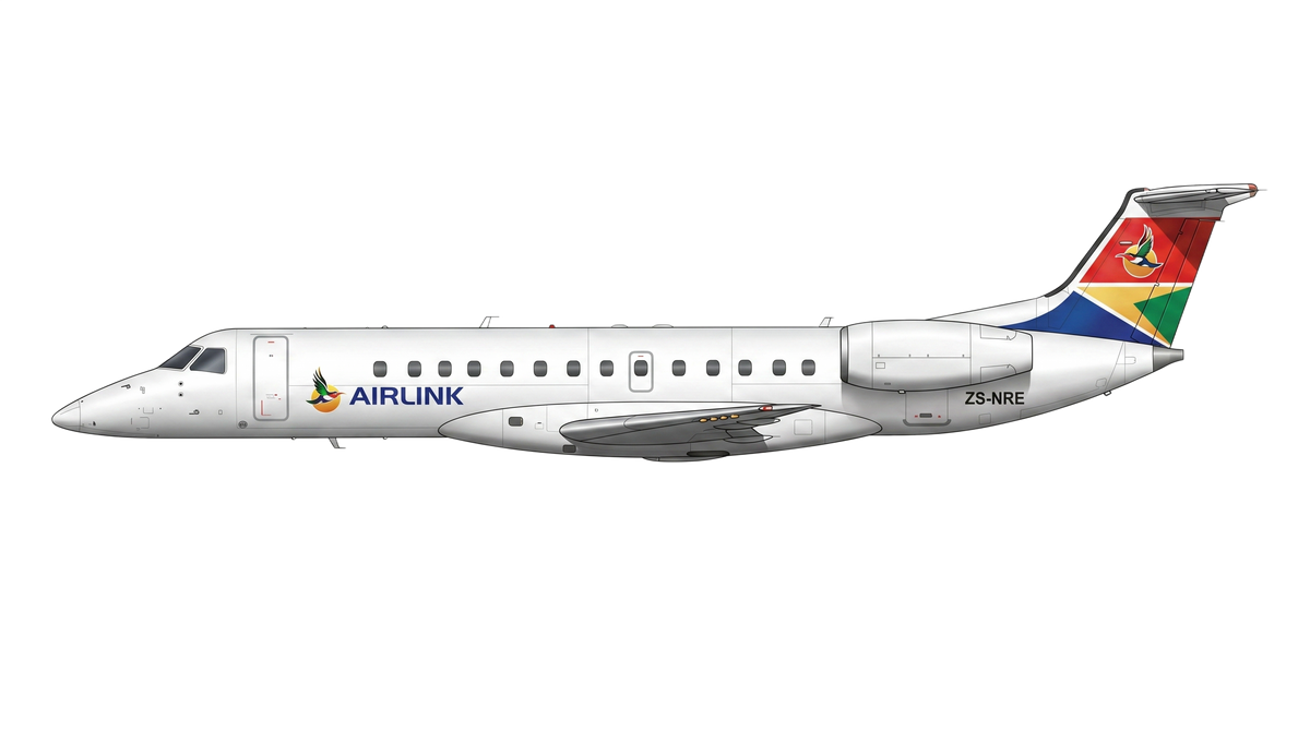 Airlink Embraer ERJ-135/ERJ livery