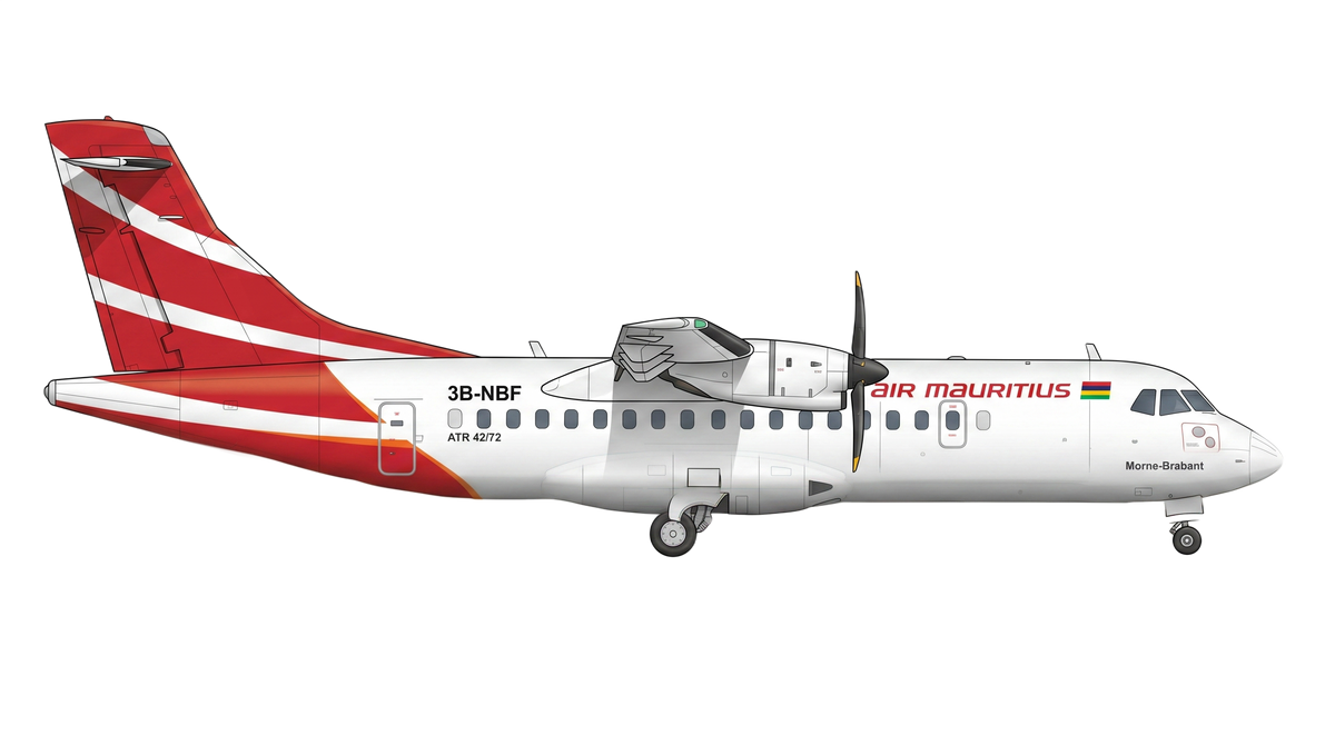 Air Mauritius ATR 42/72 livery