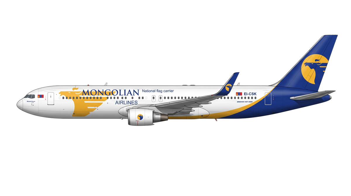 MIAT Boeing 767 livery
