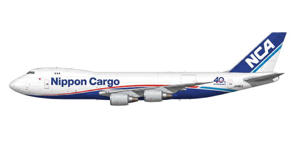 Nippon Cargo Airlines (NCA) Boeing 747 livery