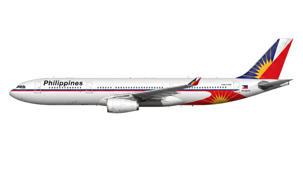 Philippine Airlines Airbus A330/A340 livery