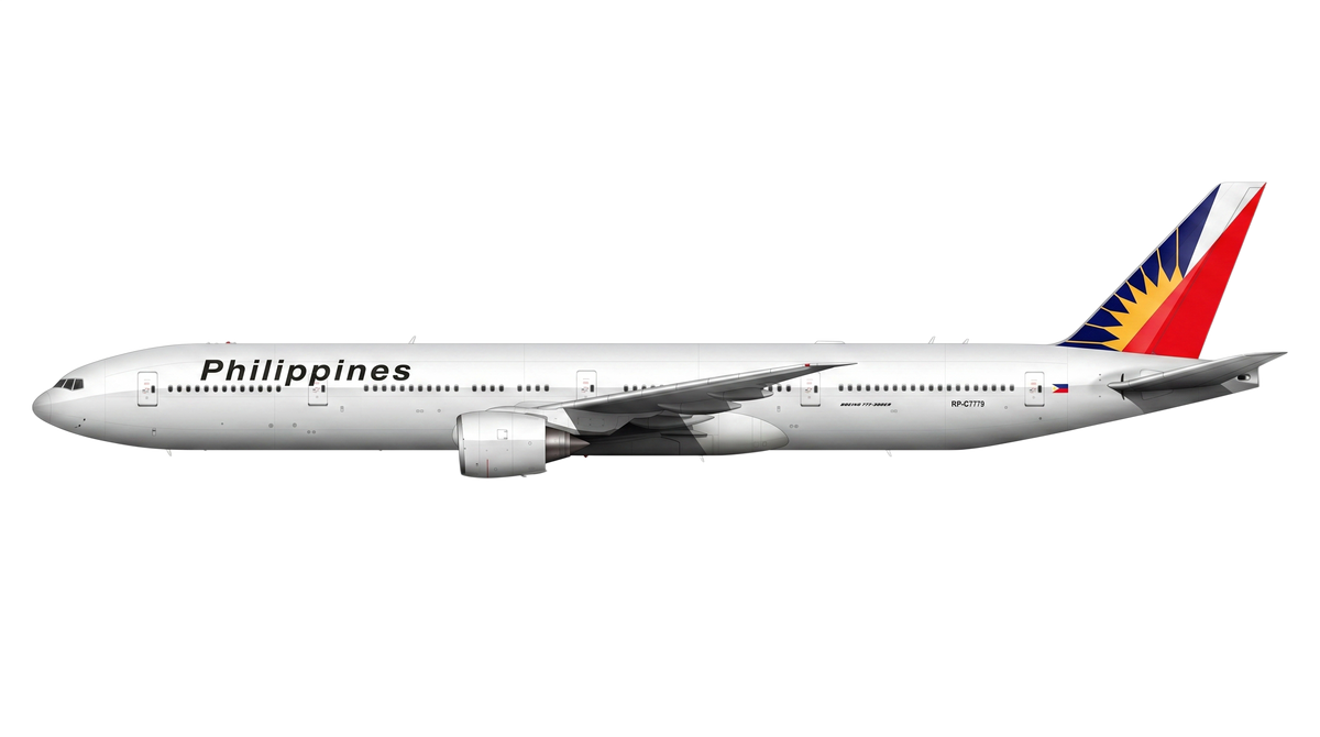 Philippine Airlines Boeing 777 livery