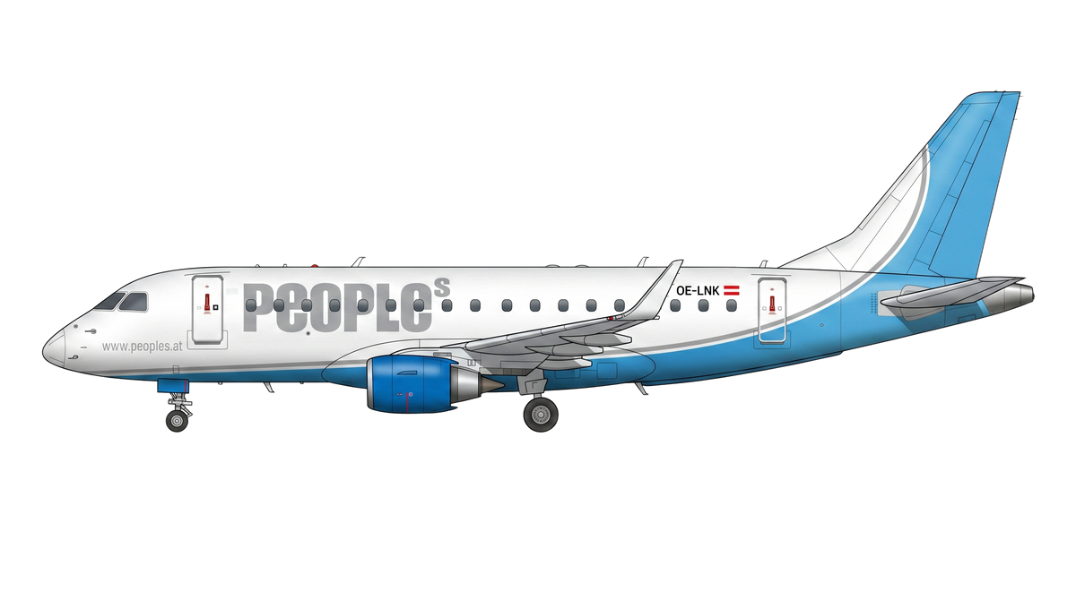Altenrhein Luftfahrt GmbH Embraer EMB-170/EMB livery