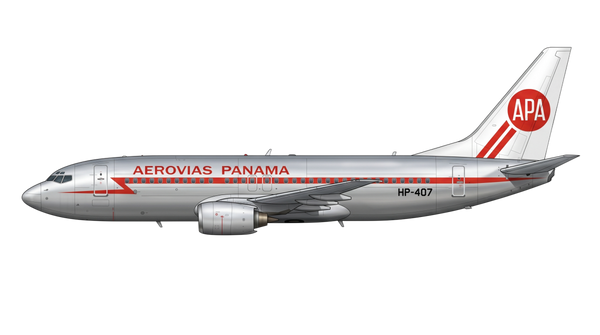 Air Panama dba Parsa, S.A. Boeing 737 Classic livery