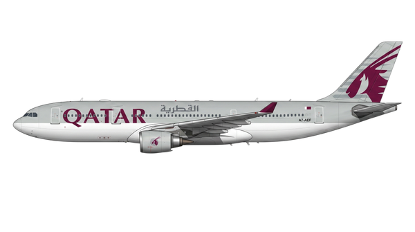 Qatar Airways Airbus A330/A340 livery