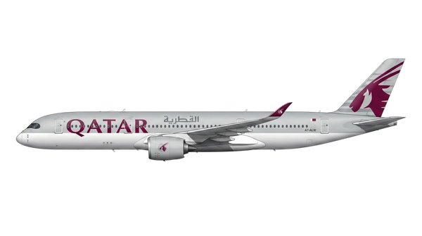 Qatar Airways Airbus A350 livery