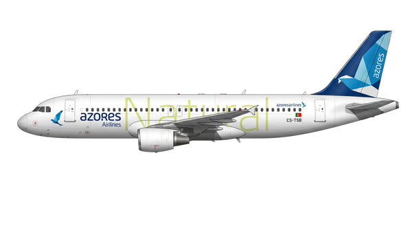 SATA Internacional Airbus A318/A319/A32 livery