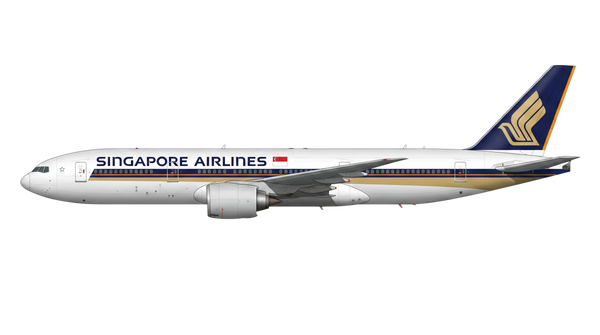 Singapore Airlines Boeing 777 livery