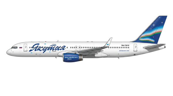 Joint Stock Company Aircompany "Yakutia" Boeing 757 livery