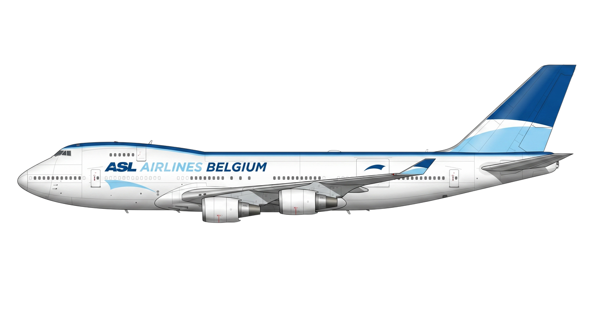 TNT Airways S.A. Boeing 747 livery