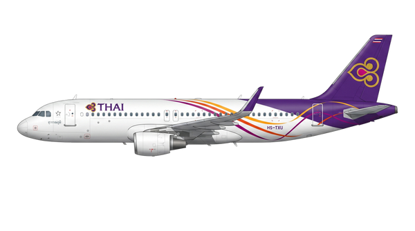 Thai Airways International Airbus A318/A319/A32 livery