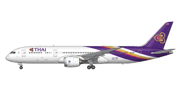 Thai Airways International Boeing 787 livery