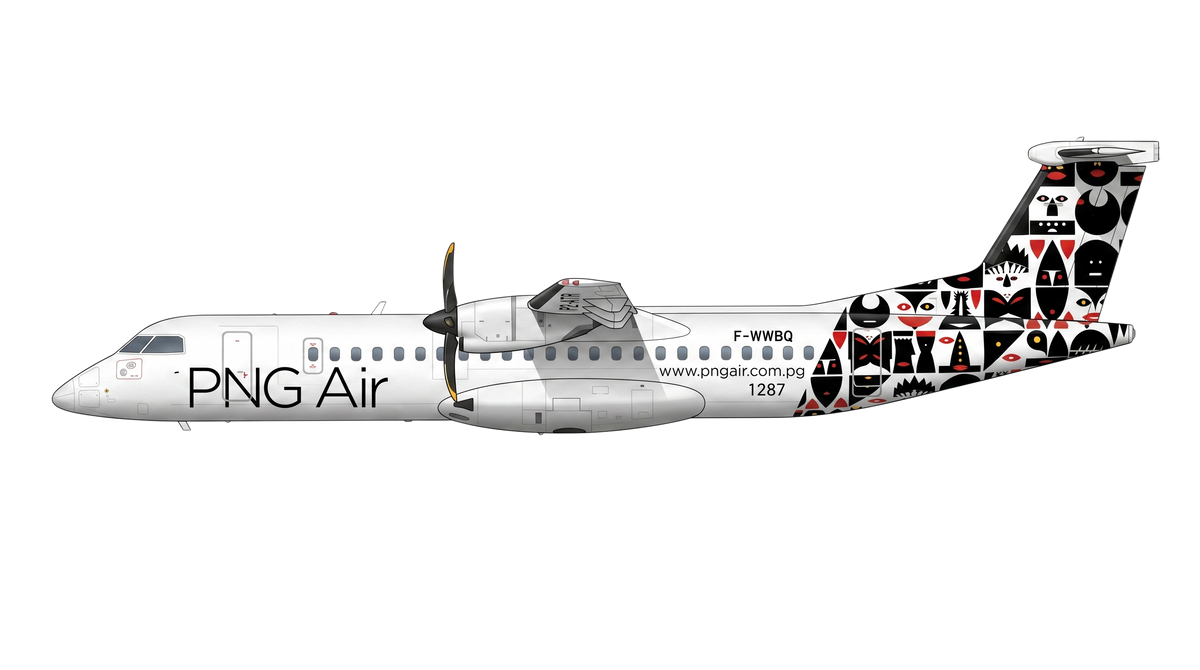 Airlines of Papua New Guinea Limited Bombardier DHC-8-100 livery