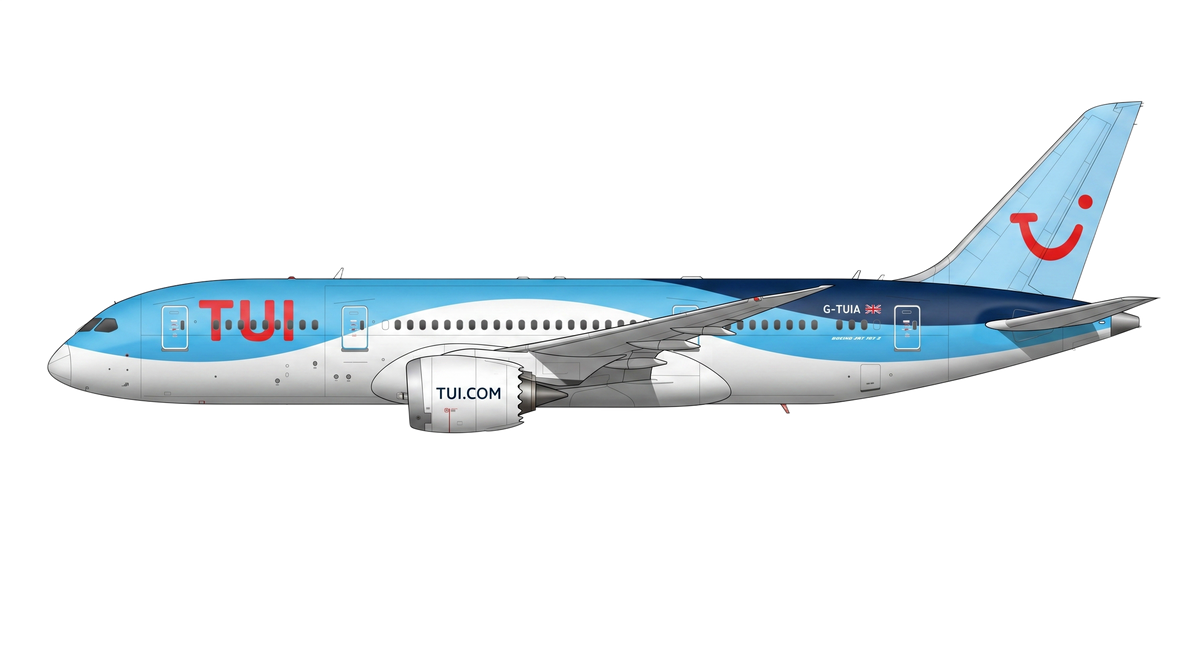 TUI Airways Limited Boeing 787 livery