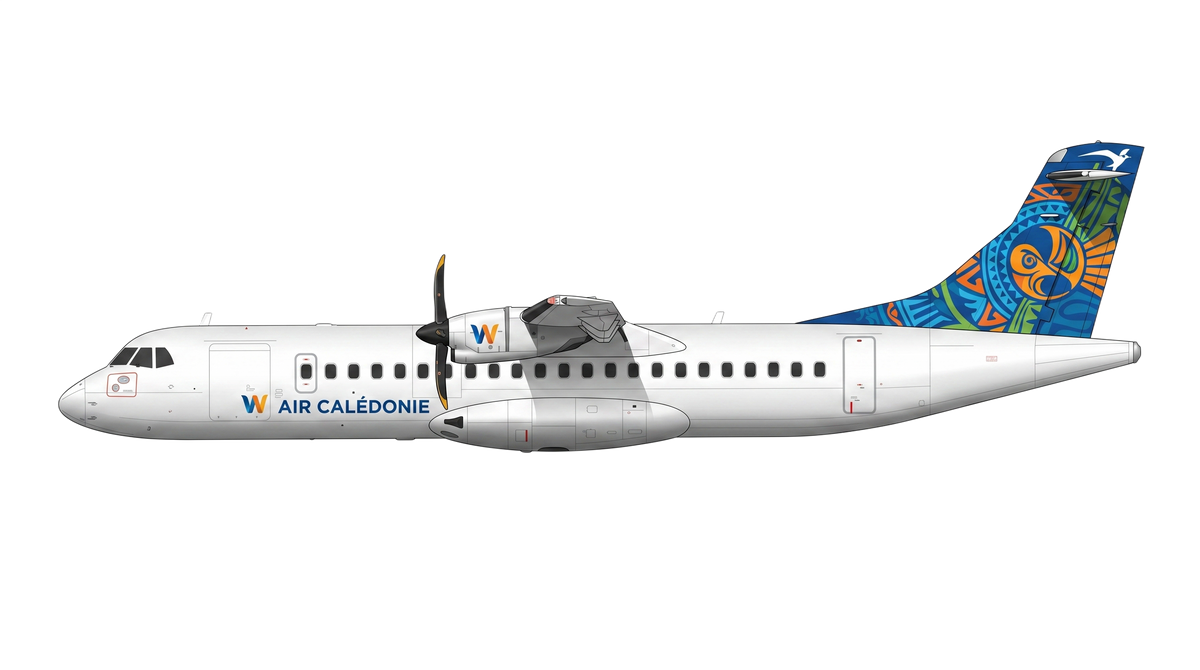 Air Caledonie ATR 42/72 livery