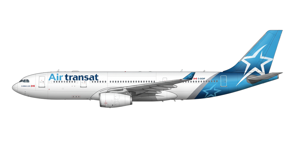 Air Transat Airbus A330/A340 livery