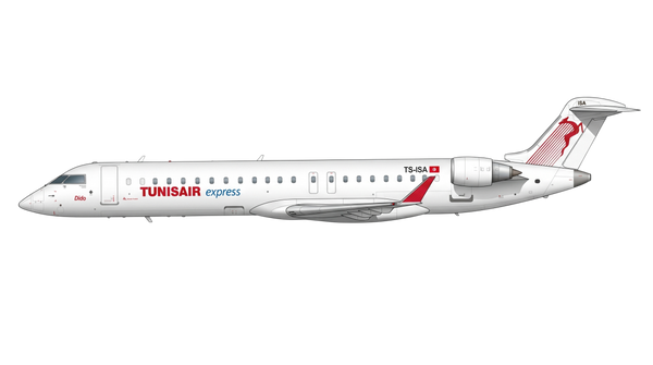 Tunisair Express Bombardier CRJ-900 livery