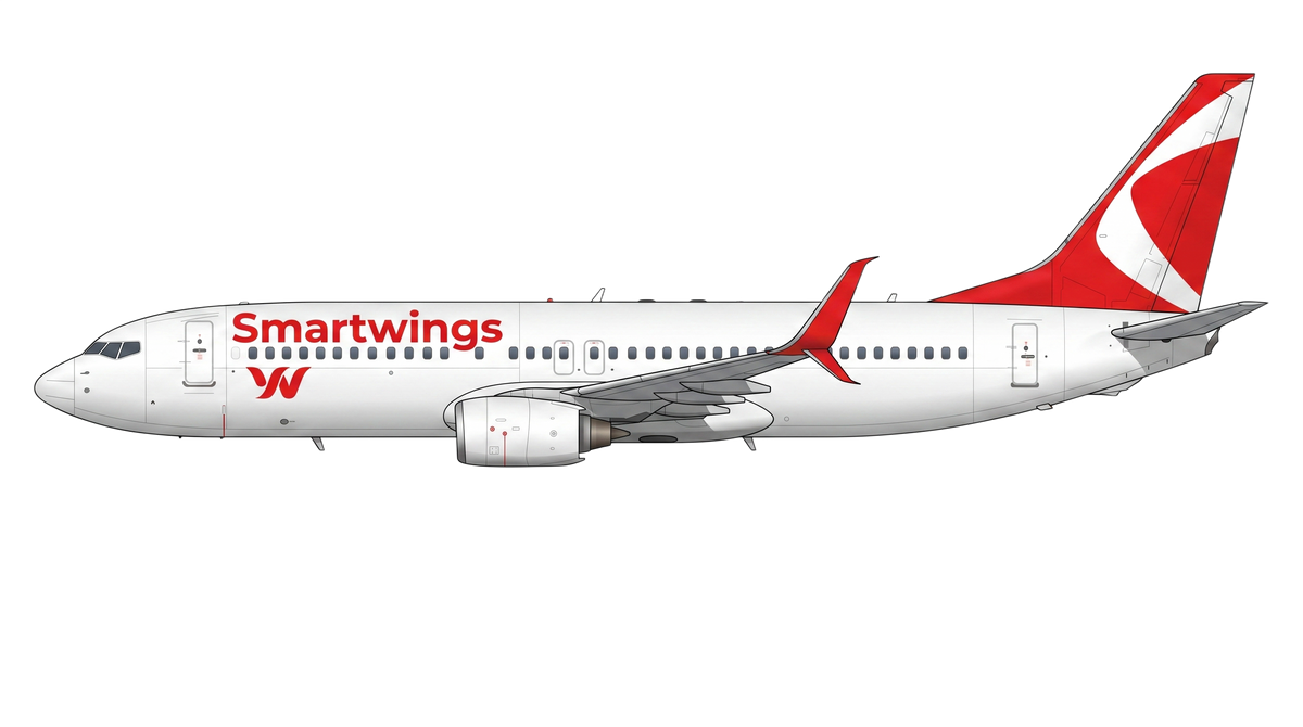 SmartWings Boeing 737 NG livery